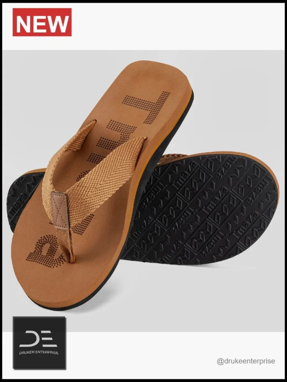 Canvas Flip Flops with Arch Support for Summer Beach